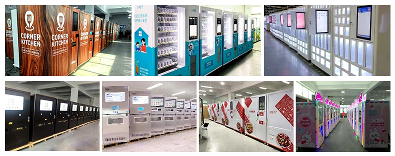 China Factory Directly Automatic Cupcake ATM Cupcake Vending Machine with Touch Screen and Elevator System