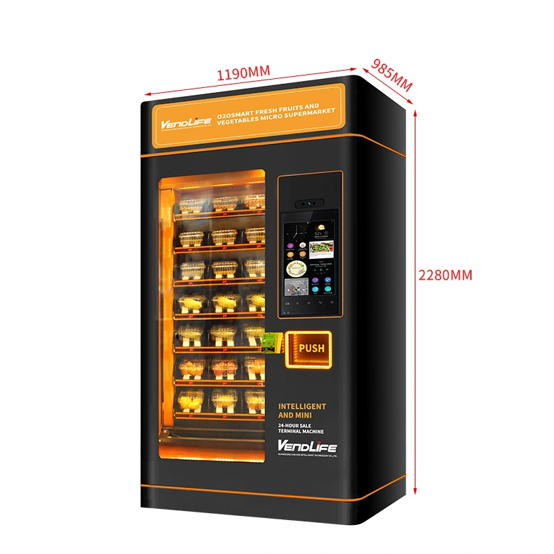 Fresh Bread Warm Food Vendlife Vending Machine Hot Food Vending Machines for Sale