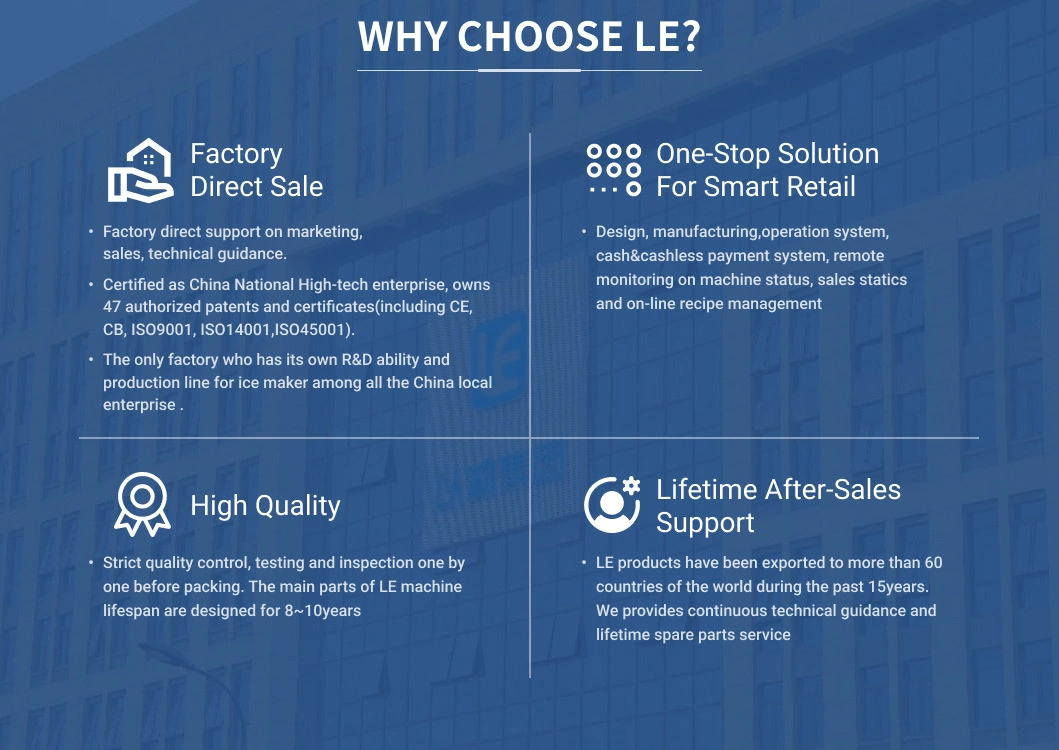 Tray Frozen Food Vending Machine with Lifter Model Le225g