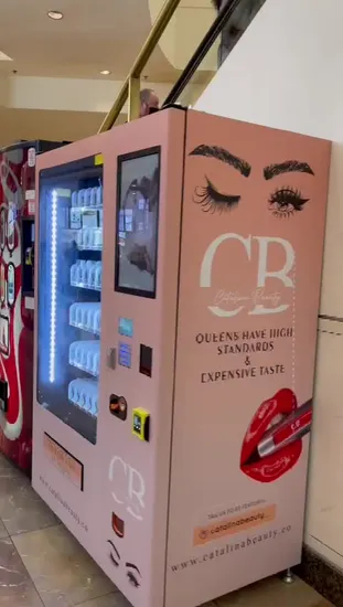 Wigs Lip Gloss Makeup Vending Machine with Customization