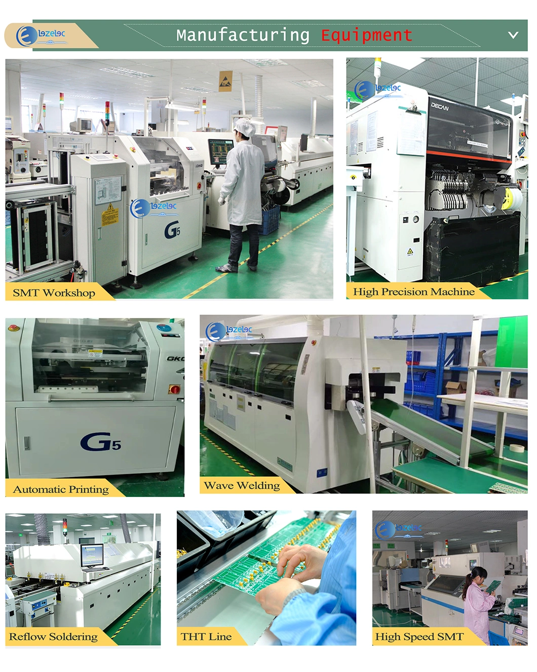 RoHS Compliant Customized OEM PCBA Assembly Electrical Circuit Board Manufacturer SMT/Tht/DIP/Testing/OEM/ODM